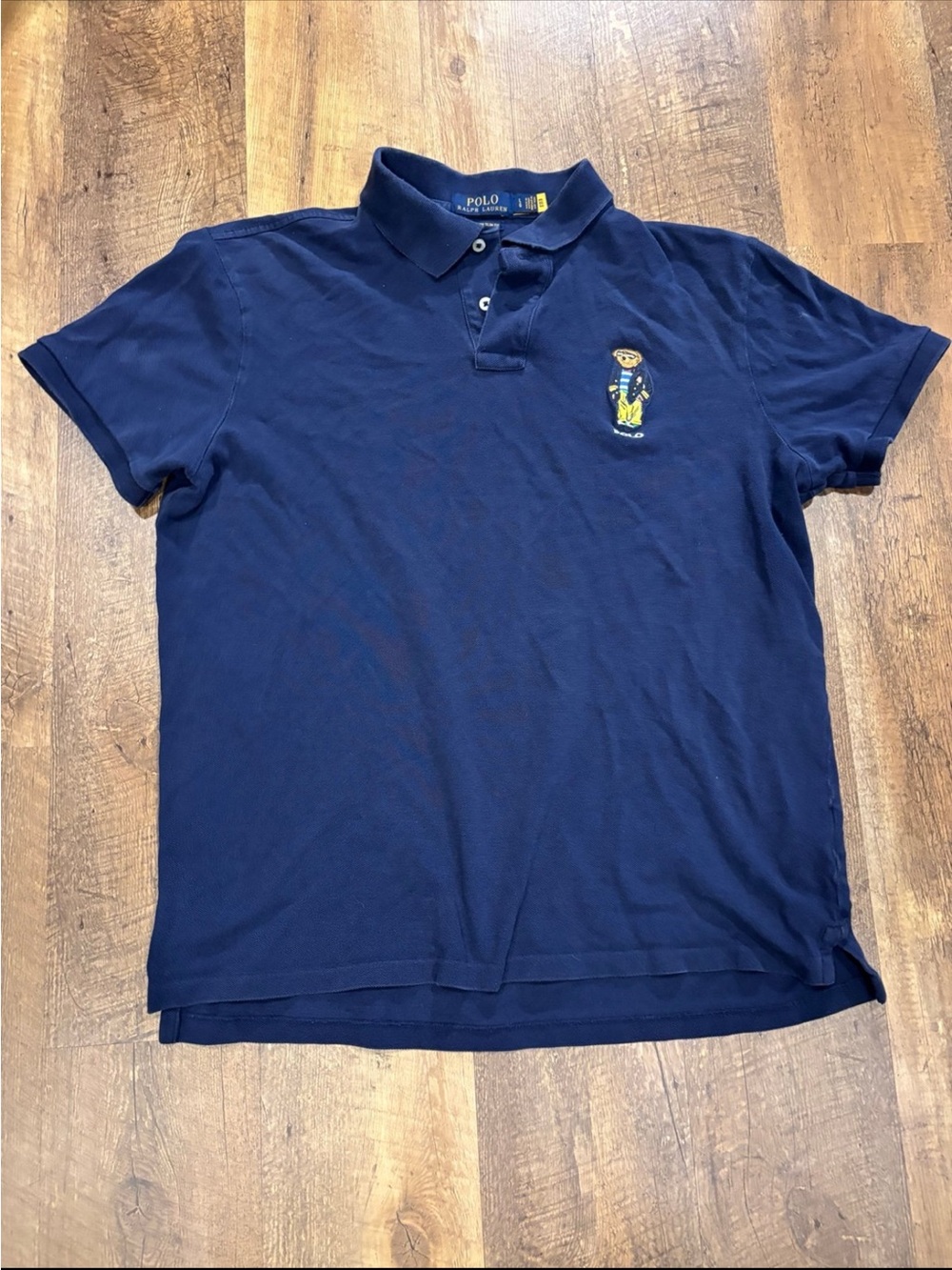 Polo Ralph Lauren Custom Slim Fit Polo Bear Polo Shirt - Picture 3 of 6